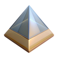 impressive rustic A pyramid, geometric, abstract mystery authentic png