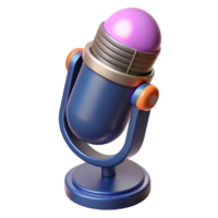 extraordinary contemporary Futuristic microphone with voice modulation technology high quality png
