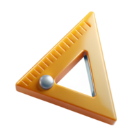 vibrant rustic Architect's scale ruler, triangular genuine png
