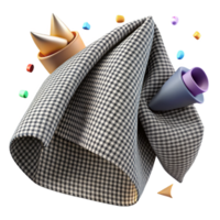 wonderful rustic Fabric Texture Houndstooth Pattern Design Transparent high quality png