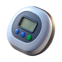 elegant rustic Carbon monoxide detector digital display professional png