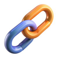 dramatic abstract A chain, linked, abstract connection authentic png