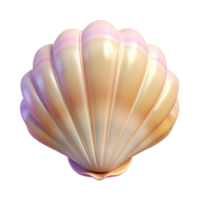 magnificent classic A single, perfect seashell on a beach, soft light, pastel colors, beach photography style high resolution png