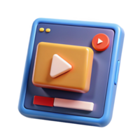 serene rustic Tablet computer showing streaming platform original png