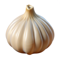 magnificent artistic A single, peeled clove of garlic high resolution png