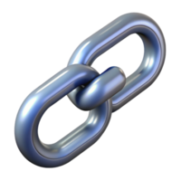impressive rustic A metal chain, several links visible, professional png