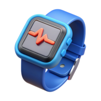 wonderful artistic Smartwatch displaying health data professional png