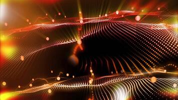 An abstraction of illusory red-orange waves that excites the imagination and lifts the mood, immersing us in a unique creative atmosphere. video
