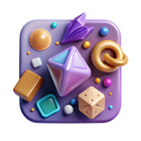 magnificent modern Filled Icon Set Solid Ui Design Transparent for Mobile Apps png
