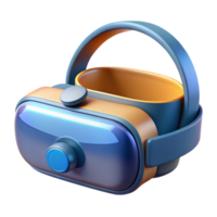 wonderful rustic Virtual reality headset modern design detailed png