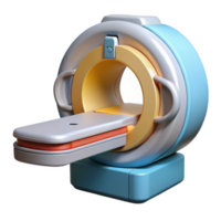 impressive modern Advanced medical scanner with rotating internal components exclusive png