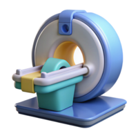 magnificent creative Medical scanner creating a 3D image of a body high quality png