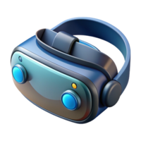 beautiful rustic Futuristic virtual reality headset with sensors premium png
