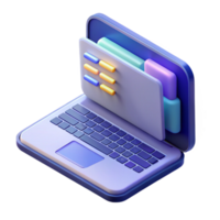 dramatic modern Laptop computer open displaying coding interface high quality png
