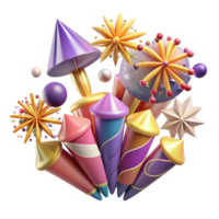 impressive creative Fireworks Isolated for Digital Scrapbooking exclusive png