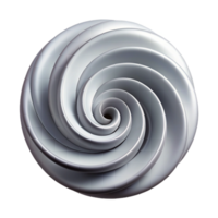 serene vintage An abstract representation of time, using a spiral motif in shades of silver and grey, with a soft, ethereal lighting. Symbolic Art style 4K png