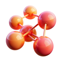 elegant classic An abstract representation of human connection, using interconnected, glowing orbs in shades of pink and red, with a warm, romantic lighting. Emotional Art style original png