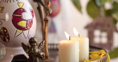 Explore the beauty of handcrafted Easter decorations that bring warmth and charm to your spaces. video
