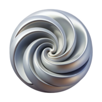 elegant traditional An abstract representation of time, using a spiral motif in shades of silver and grey, with a soft, ethereal lighting. Symbolic Art style premium png