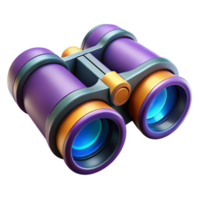elegant rustic Futuristic binoculars with zoom and thermal vision original png