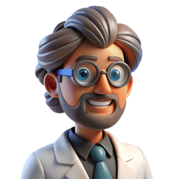 impressive rustic Portrait of a curious scientist with lab goggles and a thoughtful expression, illuminated by the glow of a microscope, in a scientific, illustrative style professional png