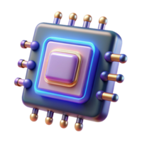 lindo artístico futurista dados lasca, brilhando circuitos, metálico Contatos autêntico png