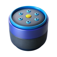 dramatic modern Smart speaker with voice assistant activated professional png