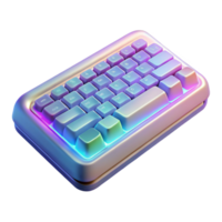 impressive rustic Holographic keyboard with projected keys genuine png