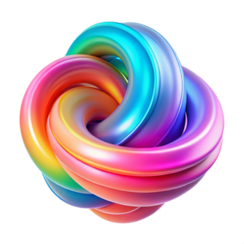 fantastisk rustik abstrakt representation av artificiell intelligens som virvlande neon partiklar, vibrerande regnbåge belysning, abstrakt expressionism stil äkta png