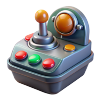 impressive abstract Spaceship control lever, buttons and dials detailed png