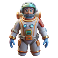 impressive vintage Futuristic spacesuit with advanced life support systems high quality png