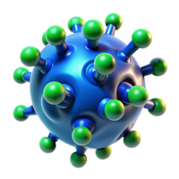 dramatic artistic A microscopic view of nanobots repairing damaged cells, vibrant blue and green lighting, scientific visualization style 4K png