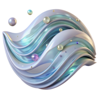 elegant creative Gentle Wave Ripple Pattern Transparent for Spa Design png