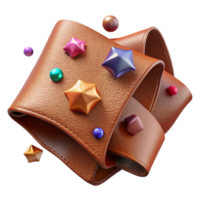 impressive creative Genuine Leather Texture Cutout for Graphic Design professional png