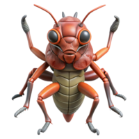 magnificent classic Alien insect, chitinous exoskeleton, multiple legs premium png
