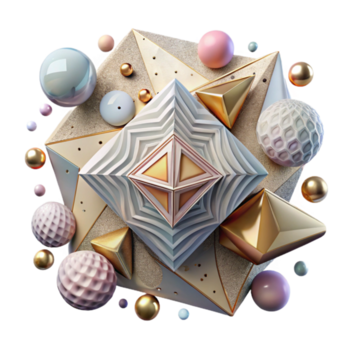 magnificent modern Geometric Pattern Overlay Abstract Design for Web Graphics authentic png