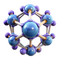 extraordinary modern A group of nanobots assembling a complex molecular structure, illuminated by a microscopic light source, in a scientific illustration style professional png
