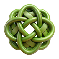vibrant minimalist Celtic Knot, intricate and symbolic, high resolution png