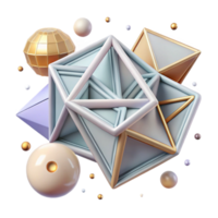 magnificent abstract Geometric Shapes Outline Cutout for Design Elements high resolution png