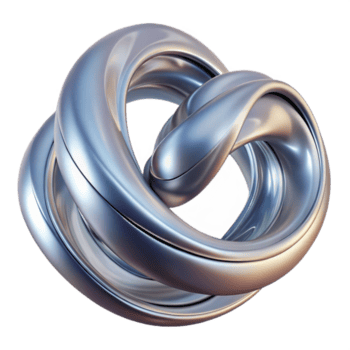 extraordinary abstract Intertwined, flowing ribbons of liquid mercury, reflecting a cool, metallic light, creating a sense of fluidity and movement. Art Deco style high resolution png