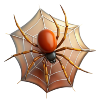 magnificent rustic A spider spinning its web, intricate and delicate, backlighting, nature documentary style 4K png