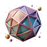 elegant rustic Geometric Voronoi Shapes Cutout for Branding Projects high resolution png