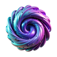 vibrant modern A dynamic, swirling mass of digital particles, forming a vortex-like shape, with a dramatic, neon lighting, in a cyberpunk, abstract style genuine png