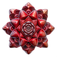 extraordinary artistic A kaleidoscope of fragmented, mirrored images of a single, crimson rose, creating a surreal, hypnotic effect, with a soft, diffused lighting. Surrealist style premium png