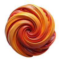 wonderful vintage A chaotic field of swirling brushstrokes, dominated by deep reds and oranges, with impasto texture, in an abstract expressionist style high quality png