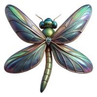 impressive artistic A close-up of a dragonfly's wings, intricate details, iridescent colors, macro photography premium png