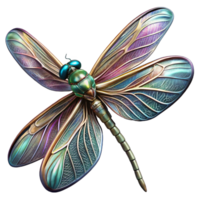 extraordinary classic A close-up of a dragonfly's wings, intricate details, iridescent colors, macro photography detailed png