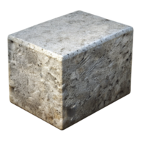 stunning creative Concrete block, textured surface, high resolution png