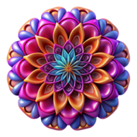 dramático contemporâneo uma complexo, fractal padrão, com uma profundo, saturado cor paleta, dentro uma psicodélico estilo exclusivo png