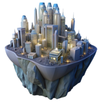 impressive classic A futuristic city, built into the side of a cliff, glows with the light of a thousand windows, night lighting, matte painting style authentic png